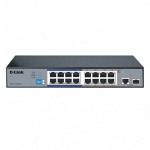D-link DES-F1016P-E/B 16-Port POE+ Surveillance Switch